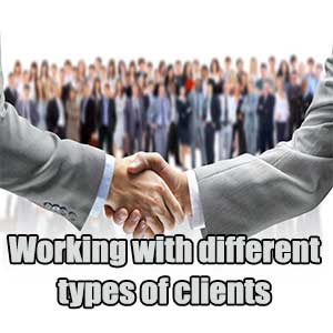 different clients